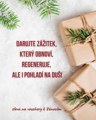 DARUJTE NĚCO, CO SE NEDÁ KOUPIT V OBCHODĚ… ✨ Darujte zážitek. Čas. Klid. Regeneraci. Dotek přírody. V době, kdy se pod...