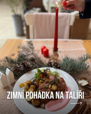 🍽️ ZIMA NA TALÍŘI V LEVANDULOVÉM ÚDOLÍ Nový šéfkuchař, nové chutě, nové menu. Prosinec chutná neodolatelně! Přijďte si...